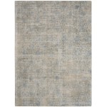 Kathy Ireland Home Desert Skies DSK06 Area Rug, Teal, 9' x 12'