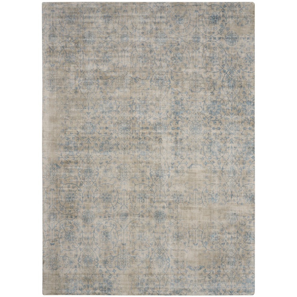 Kathy Ireland Home Desert Skies DSK06 Area Rug, Teal, 9' x 12'