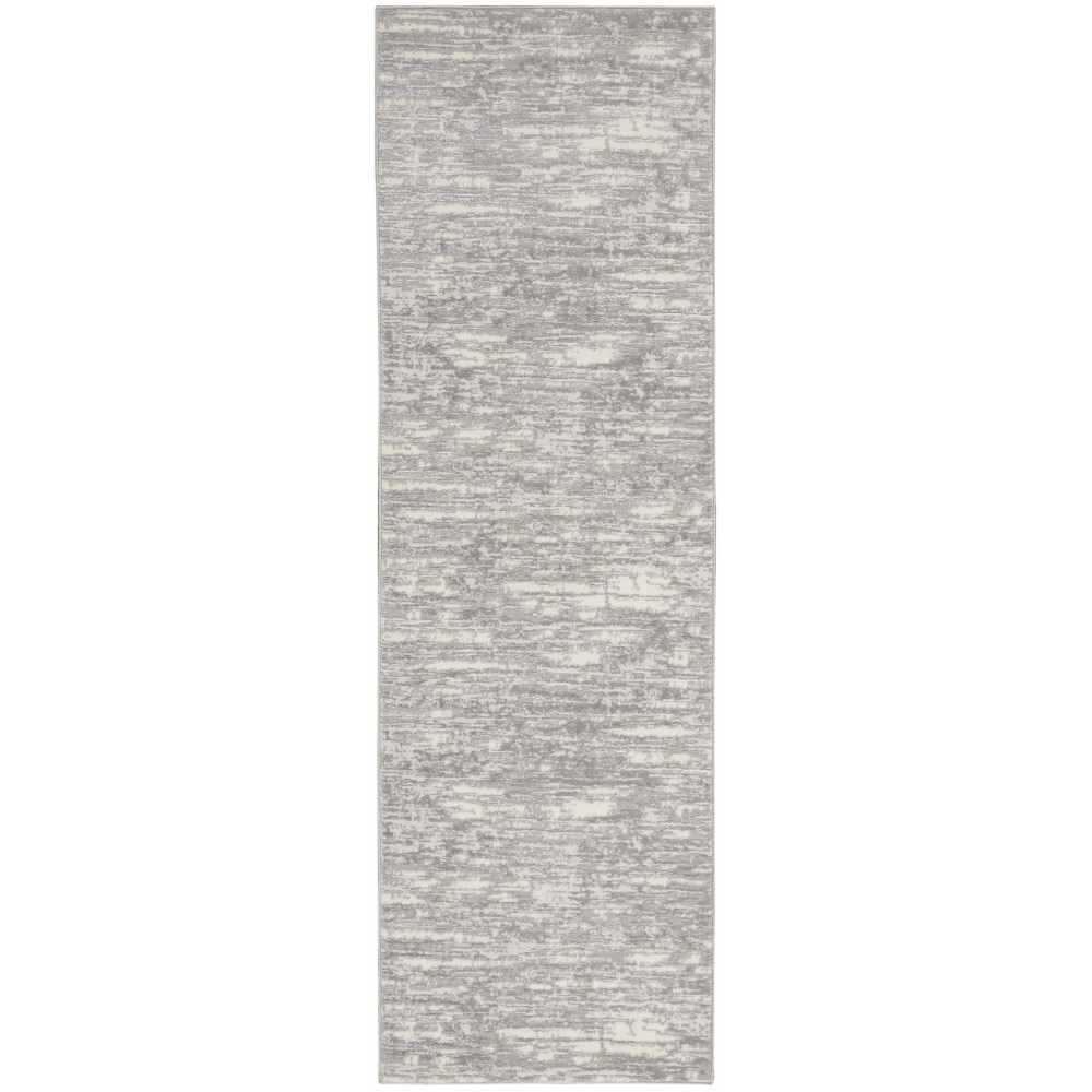 Calvin Klein Ck005 Enchanting ECH03 Runner Rug, Grey/Beige, 2'3" x 7'3"