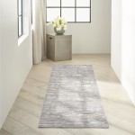 Calvin Klein Ck005 Enchanting ECH03 Runner Rug, Grey/Beige, 2'3" x 7'3"