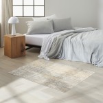 Calvin Klein Ck005 Enchanting ECH04 Area Rug, Grey/Beige, 3'2" x 5'