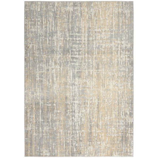 Calvin Klein Ck005 Enchanting ECH04 Area Rug, Grey/Beige, 5'3" x 7'3"