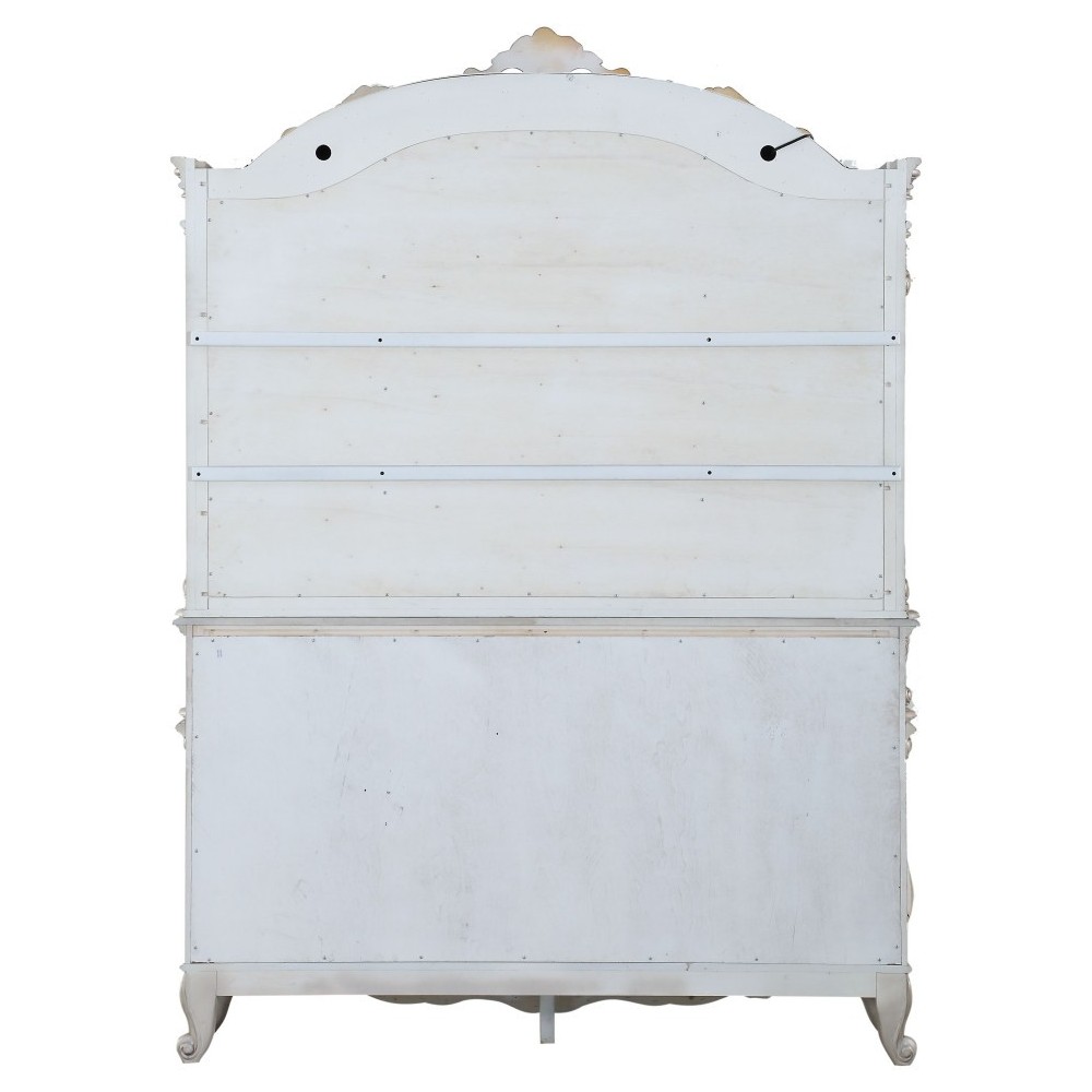 ACME Gorsedd Hutch & Buffet, Antique White