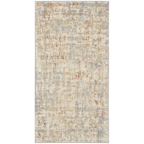 Calvin Klein Ck005 Enchanting ECH06 Area Rug, Ivory/Grey, 3'2" x 5'