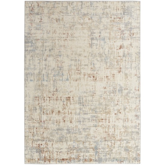 Calvin Klein Ck005 Enchanting ECH06 Area Rug, Ivory/Grey, 5'3" x 7'3"