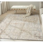 Calvin Klein Ck005 Enchanting ECH06 Area Rug, Ivory/Grey, 5'3" x 7'3"