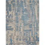 Nourison Ellora ELL01 Area Rug, Blue, 5'6" x 7'5"