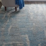 Nourison Ellora ELL01 Area Rug, Blue, 5'6" x 7'5"