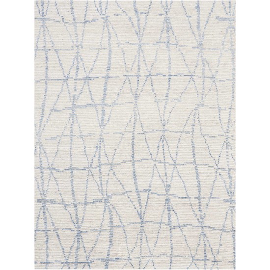 Nourison Ellora ELL02 Area Rug, Sky, 5'6" x 7'5"