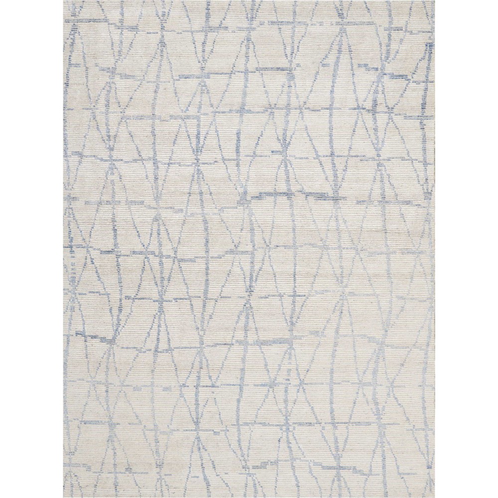 Nourison Ellora ELL02 Area Rug, Sky, 9'9" x 13'9"