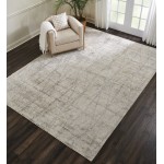 Nourison Ellora ELL02 Area Rug, Stone, 8'6" x 11'6"