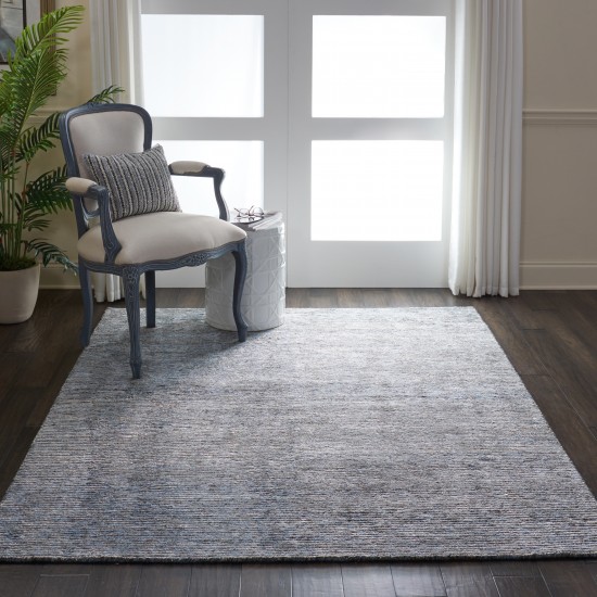 Nourison Ellora ELL03 Area Rug, Slate, 5'6" x 7'5"