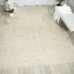 Nourison Elan ELN01 Area Rug, Ivory, 5'6" x 8'