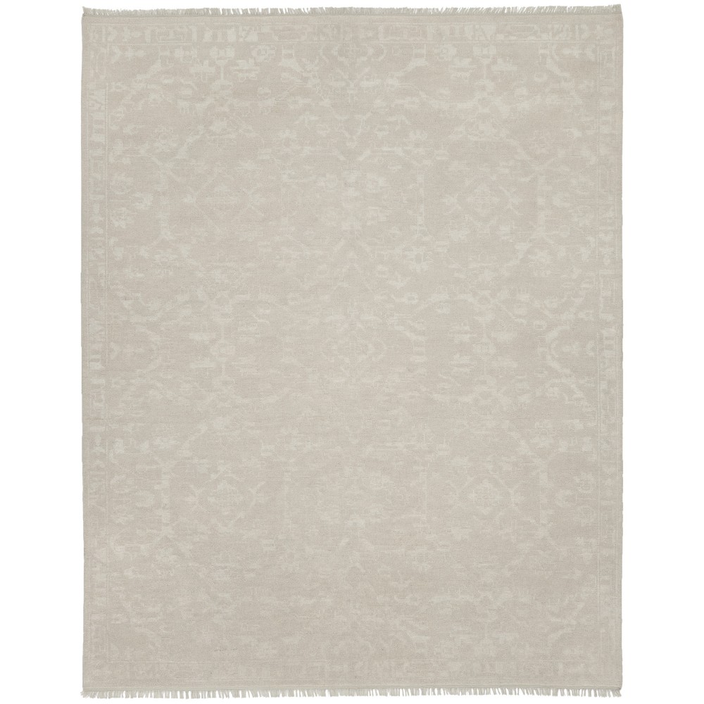 Nourison Elan ELN02 Area Rug, Light Grey, 7'9" x 9'9"