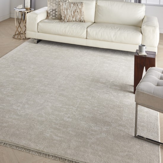 Nourison Elan ELN02 Area Rug, Light Grey, 7'9" x 9'9"