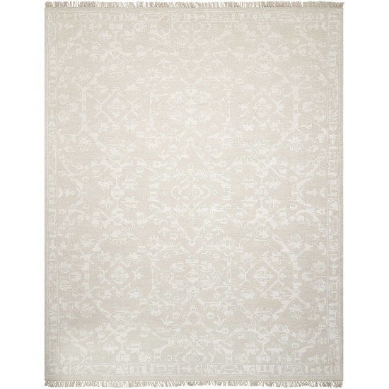 Nourison Elan ELN02 Area Rug, Light Grey, 8'6" x 11'6"