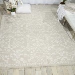 Nourison Elan ELN02 Area Rug, Light Grey, 9'9" x 13'9"