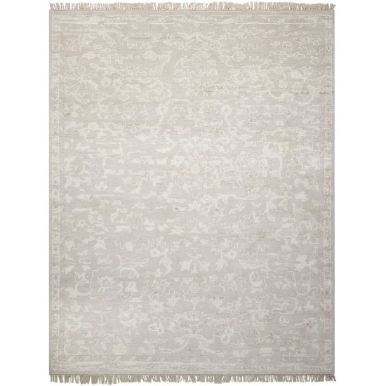 Nourison Elan ELN03 Area Rug, Silver, 5'6" x 8'