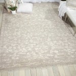 Nourison Elan ELN03 Area Rug, Silver, 8'6" x 11'6"