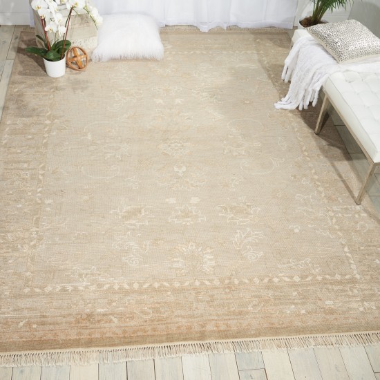 Nourison Elan ELN04 Area Rug, Gold, 7'9" x 9'9"