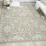 Nourison Elan ELN05 Area Rug, Grey, 8'6" x 11'6"