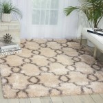 Nourison Escape ESCP2 Area Rug, White Shades, 7'10" x 9'10"