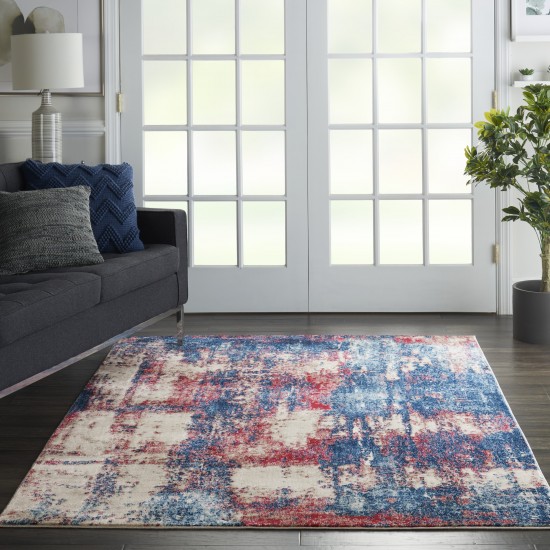 Nourison Etchings ETC02 Area Rug, Multicolor, 4' x 6'