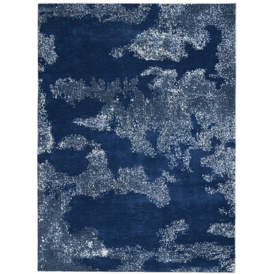 Nourison Etchings ETC03 Area Rug, Blue, 4' x 6'