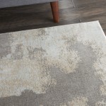 Nourison Etchings ETC03 Area Rug, Grey, 5'3" x 7'3"