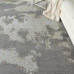 Nourison Etchings ETC03 Area Rug, Grey, 8' x 10'