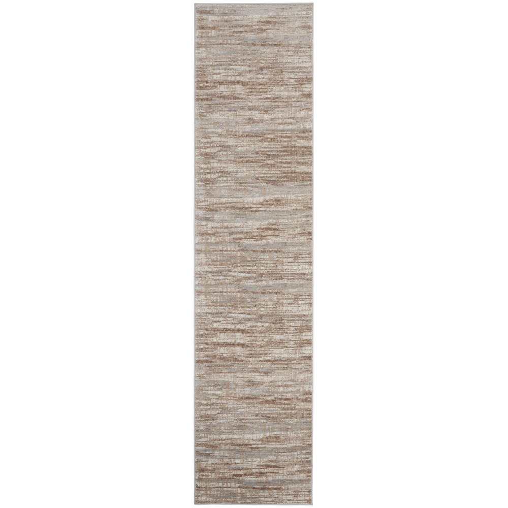 Nourison Elation ETN01 Runner Rug, Ivory/Grey, 2'2" x 14'