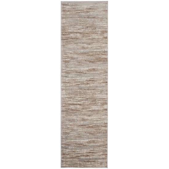 Nourison Elation ETN01 Runner Rug, Ivory/Grey, 2'3" x 7'6"