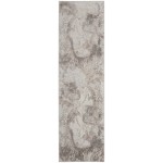 Nourison Elation ETN02 Runner Rug, Ivory/Grey, 2'3" x 7'6"