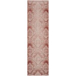 Nourison Elation ETN03 Runner Rug, Brick/Ivory, 2'3" x 7'6"