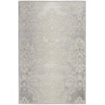 Nourison Elation ETN03 Area Rug, Ivory/Grey, 2' x 3'