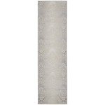 Nourison Elation ETN03 Runner Rug, Ivory/Grey, 2'3" x 7'6"