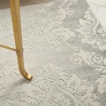 Nourison Elation ETN03 Area Rug, Ivory/Grey, 5'3" x 7'3"