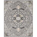 Nourison Elation ETN09 Area Rug, Grey, 9' x 12'