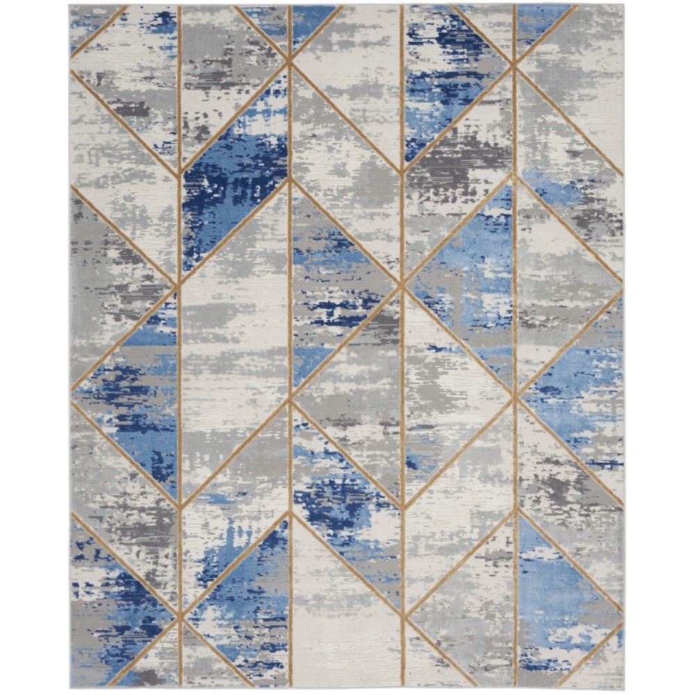 Nourison Elation ETN12 Area Rug, Grey/Multicolor, 7'10" x 9'10"