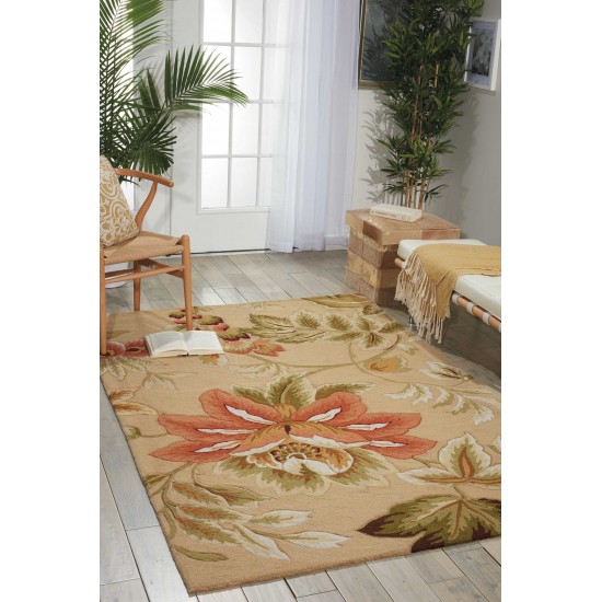 Nourison Fantasy FA11 Area Rug, Beige, 1'9" x 2'9"