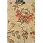 Nourison Fantasy FA11 Area Rug, Beige, 3'6" x 5'6"