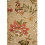 Nourison Fantasy FA11 Area Rug, Beige, 5' x 7'6"