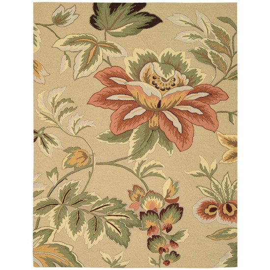 Nourison Fantasy FA11 Area Rug, Beige, 8' x 10'6"