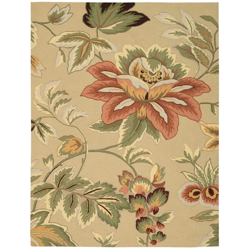 Nourison Fantasy FA11 Area Rug, Beige, 8' x 10'6" Nourison Fantasy FA11 Area Rug, Beige, 8' x 10'6"