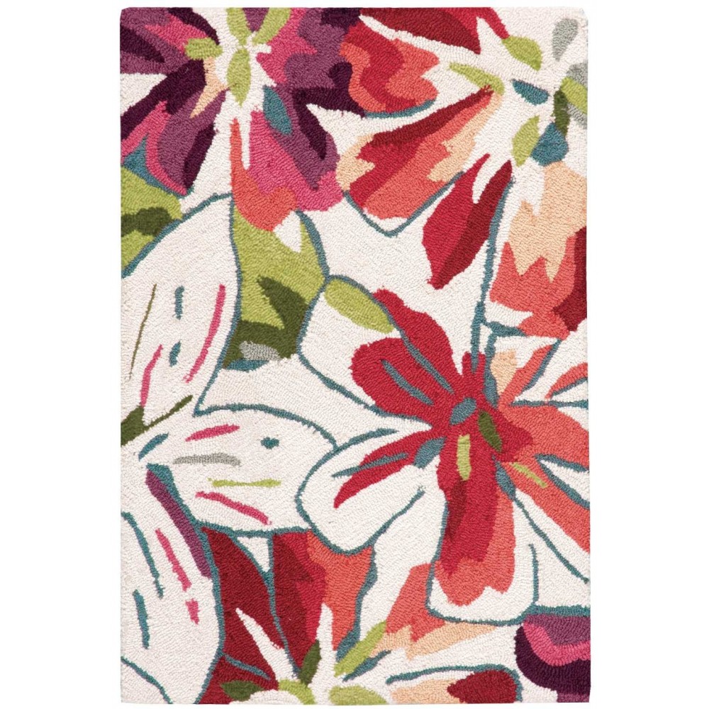 Nourison Fantasy FA16 Area Rug, Ivory, 1'9" x 2'9" Nourison Fantasy FA16 Area Rug, Ivory, 1'9" x 2'9"