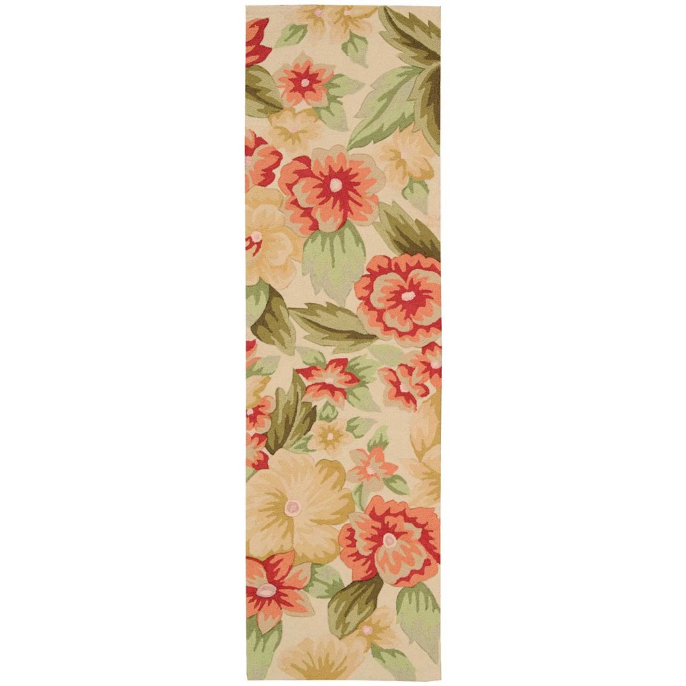 Nourison Fantasy FA17 Runner Rug, Cream, 2'3" x 8' Nourison Fantasy FA17 Runner Rug, Cream, 2'3" x 8'