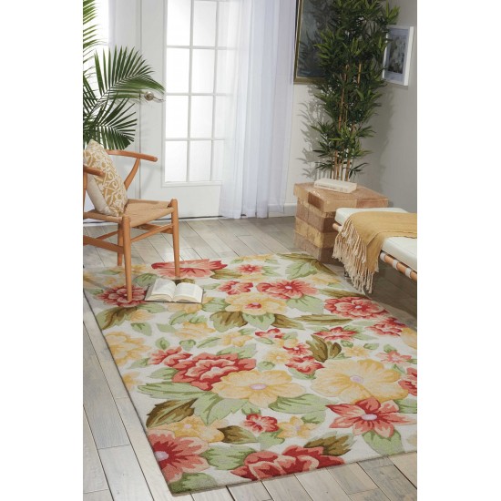 Nourison Fantasy FA17 Area Rug, Cream, 2'6" x 4'