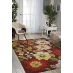 Nourison Fantasy FA18 Area Rug, Chocolate, 1'9" x 2'9"