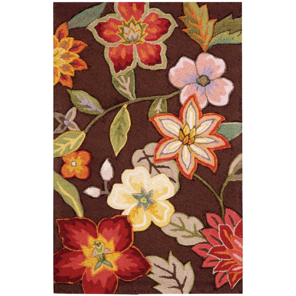 Nourison Fantasy FA18 Area Rug, Chocolate, 2'6" x 4'