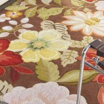 Nourison Fantasy FA18 Area Rug, Chocolate, 5' x 7'6"